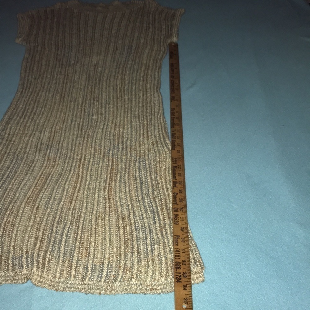 JHANE BARNES silk blend sweater knit custom soft dress RARE vintage NEW size S - Picture 7 of 8